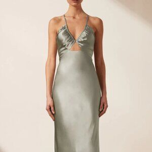 Shona Joy La Lune Ruched Bodice Dress